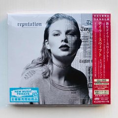 Cd + Dvd Taylor Swift Reputation Japon - Edicion Especial Limitada Cd + Dvd + Poster - 15 Temas