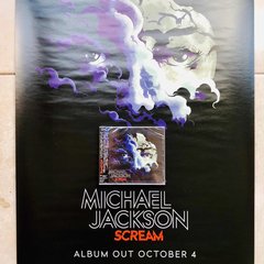 Cd Michael Jackson Scream Japón - Edicion Limitada 2017 + Poster Grande De Regalo - 14 Temas