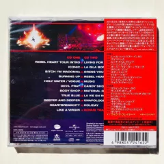 Cd Madonna Rebel Heart Tour Live Japon - Edicion en Vivo 2 Cds con Obi Strip - 22 Temas - comprar online