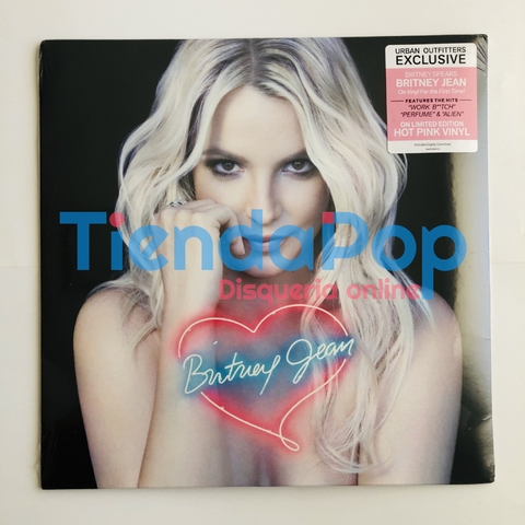 Vinilo Britney Spears Britney Jean Usa - Vinilo Color Deluxe Limited Edition Urban Outfitters 2020 con Bonus Tracks - 14 Temas