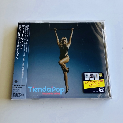 Cd Miley Cyrus Endless Summer Vacation Japon - Edicion Especial Limitada Con Tarjeta Fotográfica Exclusiva & Obi Strip - 12 Temas