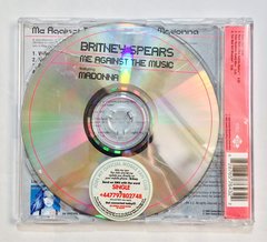 Cd Single Britney Spears Me Against The Music Ft. Madonna 3 Temas - comprar online