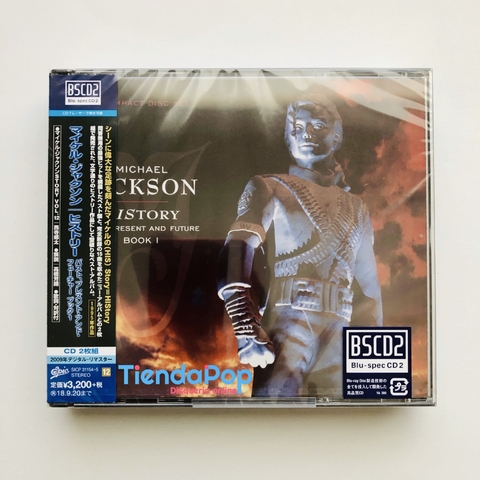 Cd Michael Jackson History Japon - 2 CDs Limited Edition Blu Spec Cd con Libreto Fotos & Letras - 30 Temas