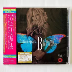 Cd Britney Spears B In The Mix The Remixes Vol.2 Japon - Edicion Especial Limitada con Bonus Tracks & Calcomania - 14 Temas