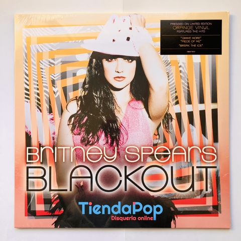 Vinilo Britney Spears Blackout Alemania - Vinilo Color Naranja Edicion Especial Limitada 2023 - 12 Temas