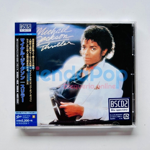 Cd Michael Jackson Thriller Japón - Edicion Especial Limitada 2018 "BLU SPEC CD2" - 9 Temas