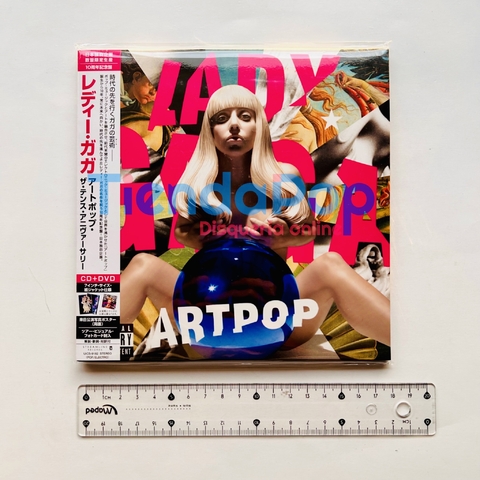 Cd+Dvd Lady Gaga ArtPop Japon - Edicion Especial Limitada 10 Aniversarios Cd+Dvd con Sobre Carton Grande, Poster, Postal & Bonus Tracks - 17 Temas
