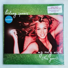 Vinilo Britney Spears My Only Wish (This Year) Usa - Vinilo Single Edicion Limitada Color Verde - 1 Tema