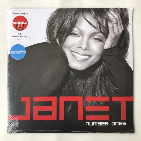 Vinilo Janet Jackson Number Ones Usa - Vinilo Doble Target Edicion Limitada Color Rojo - 12 Temas