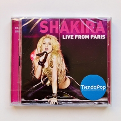 Cd + Dvd Shakira Live From Paris - Edicion Limitada Cd + Dvd Live Alemania - 45 Temas