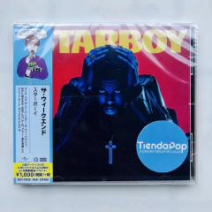 Cd The Weeknd Starboy Japon - Edicion Limitada con Bonus Track - 19 Temas