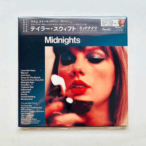 Cd Taylor Swift Midnights (The Late Night Edition) Japon - Edicion Especial Limitada con Bonus Tracks, Poster, Pua & Sticker - 21 temas - comprar online