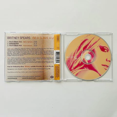 Cd Single Britney Spears Im A Slave 4 U Uk - Cd Single - 3 Temas en internet