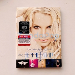 Dvd + Cd Britney Spears The Femme Fatale Tour Usa - Edicion Especial Limitada Dvd + Bonus Cd Digipack Trifold Target Version - 10 Temas