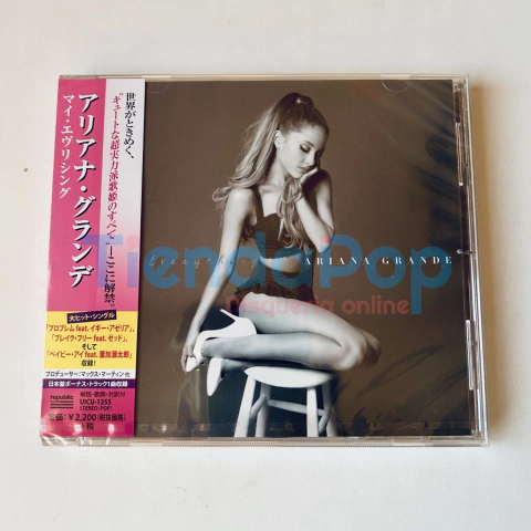 Cd Ariana Grande My Everything Japon - Super Deluxe Edicion Limitada con Bonus Track Exclusivos - 18 Temas