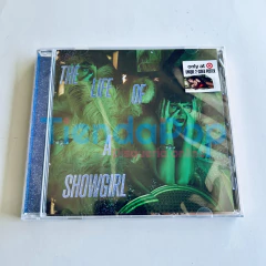 Cd Taylor Swift The Life Of A Showgirl Usa - Target Edicion Limitada con Portadas Alternativas Exclusivas & Poster - 12 Tracks