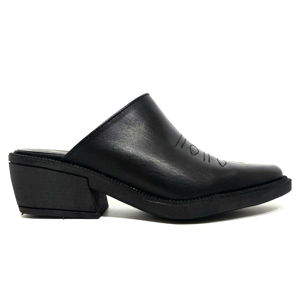 PANAMÁ cuero negro