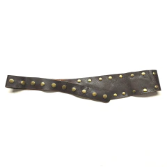 Faja FANCY cuero choco