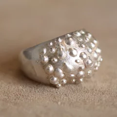Anillo Bombé Gotitas en internet