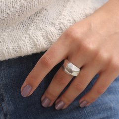Anillo Bombé Geo - Flota joyeria contemporanea