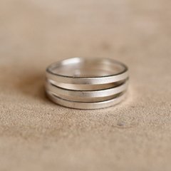 Anillo 3 Puentes - Flota joyeria contemporanea