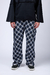 PANTALÓN CUADROS CARGO AZUL en internet