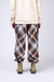 PANTALÓN CUADROS CARGO CHOCOLATE - tienda online
