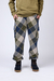 PANTALÓN CUADROS CARGO VERDE - Elepants - Ropa y accesorios de moda
