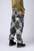 PANTALÓN CUADROS CARGO VERDE