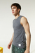 MUSCULOSA ETIQUETA GRIS MEL MEDIO - comprar online