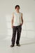 PANTALON CARGO CUADROS AZUL