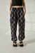 PANTALON CARGO CUADROS NEGRO - buy online