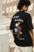 REMERA BLOOMING NEGRO