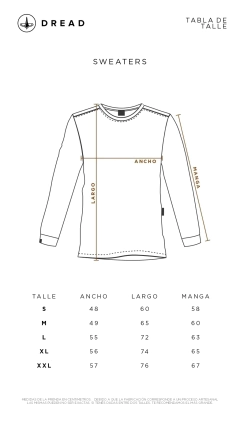 Sweater Umbral - Dread en internet