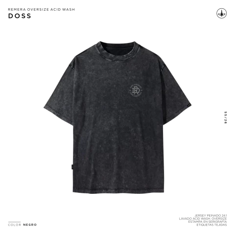 Remera Oversize Doss - Dread