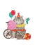 Archivo descargable - Ilustración "Gatito Payaso" - comprar online