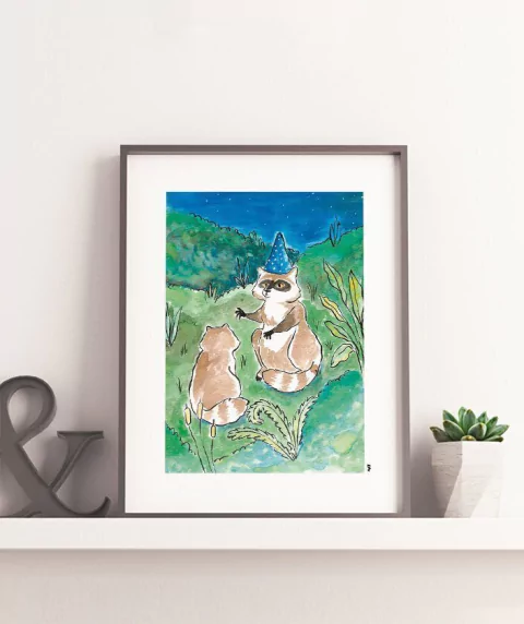 Archivo descargable - Ilustración "La lección de magia"