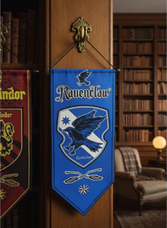 Banderin Casas Harry Potter Estandarte Gryffindor Slytherin - tienda online