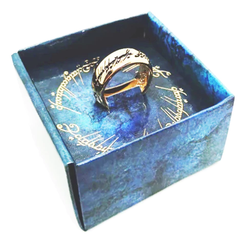 Anillo Unico Frodo Sauron El Señor De Los Anillos Del Poder