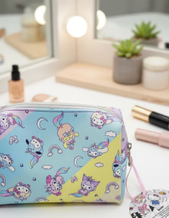 Organizador Sanrio Necessaire Neceser Kuromi Kitty Oficial en internet