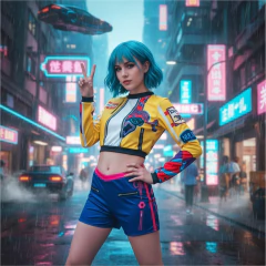 Disfraz K-pop Guerreras Kpop Demon Hunters Cosplay Rumi Mira Zoey Huntrix Hunter/x Cazadoras De Demonios Infantil - B. Weird Store