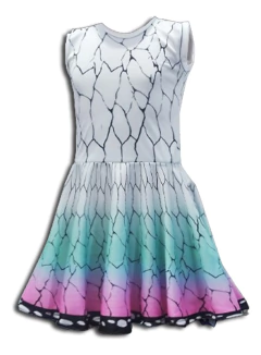 Vestido Nezuko Kamado Demon Slayer Para Niñas Tipo Disfraz en internet