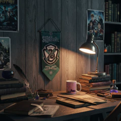 Imagen de Banderin Casas Harry Potter Estandarte Gryffindor Slytherin