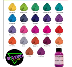 Imagen de Tintura Fantasía Utopía Colors 250ml Local En Palermo
