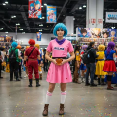 Vestido Bulma Disfraz Infantil Otaku Niña Dragon Ball Nena en internet