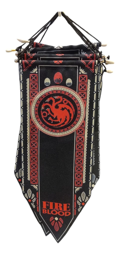 Estandarte Game Of Thrones Banderin House Of The Dragon
