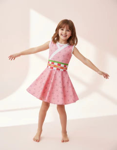 Vestido Nezuko Kamado Demon Slayer Para Niñas Tipo Disfraz - tienda online