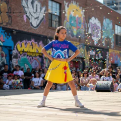 Imagen de Disfraz K-pop Guerreras Kpop Demon Hunters Cosplay Rumi Mira Zoey Huntrix Hunter/x Cazadoras De Demonios Infantil