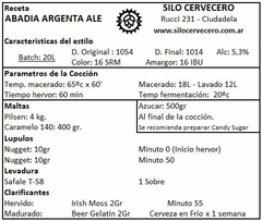 Abadia Argenta Ale - comprar online