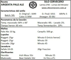 Argenta Pale Ale - tienda online